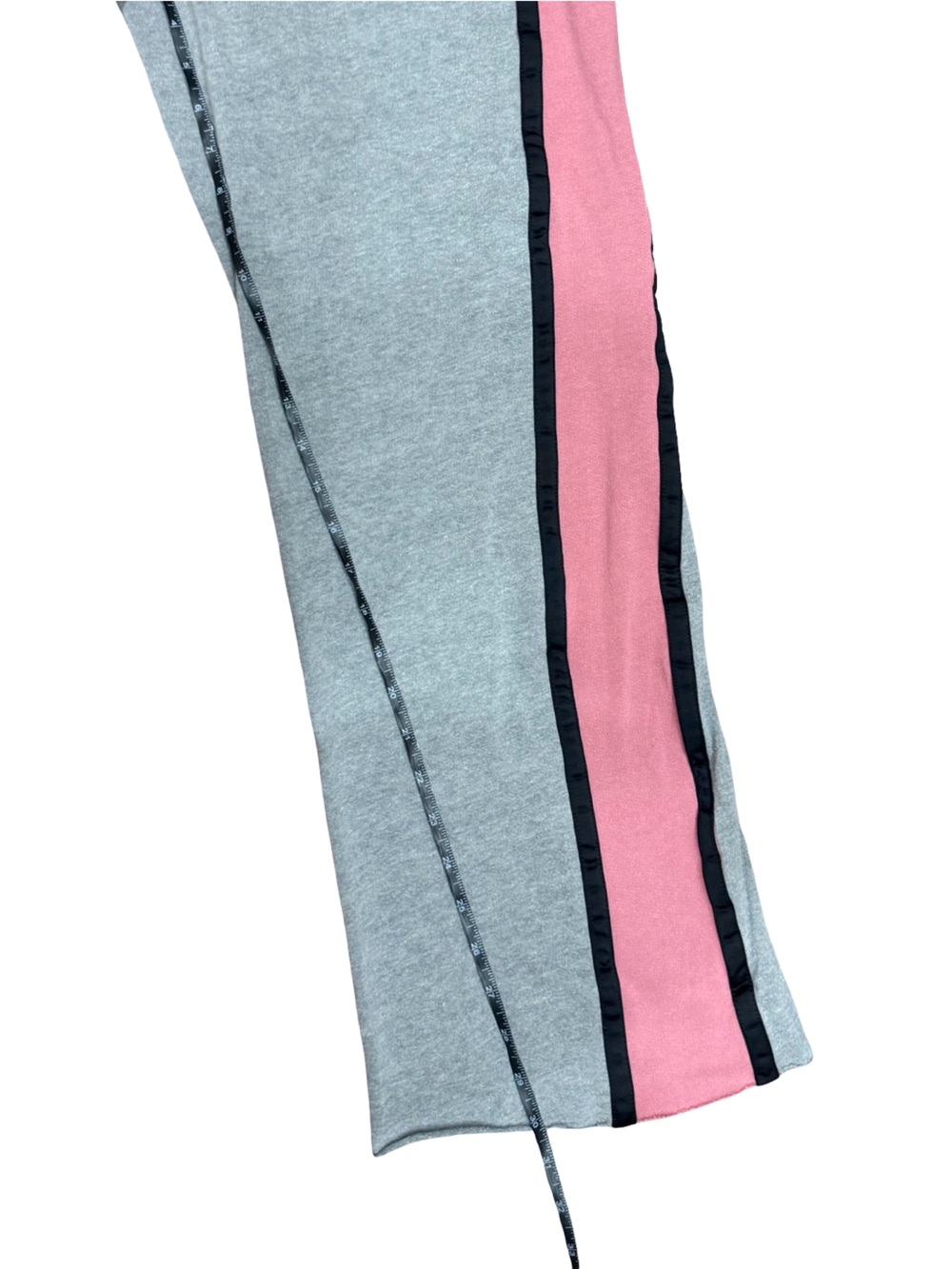 Victoria's Secret PINK Boyfriend Sweatpants Gray Heather Side Stripe Size Small - Picture 7 of 11